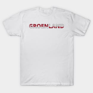 Drapeau Groenland T-Shirt